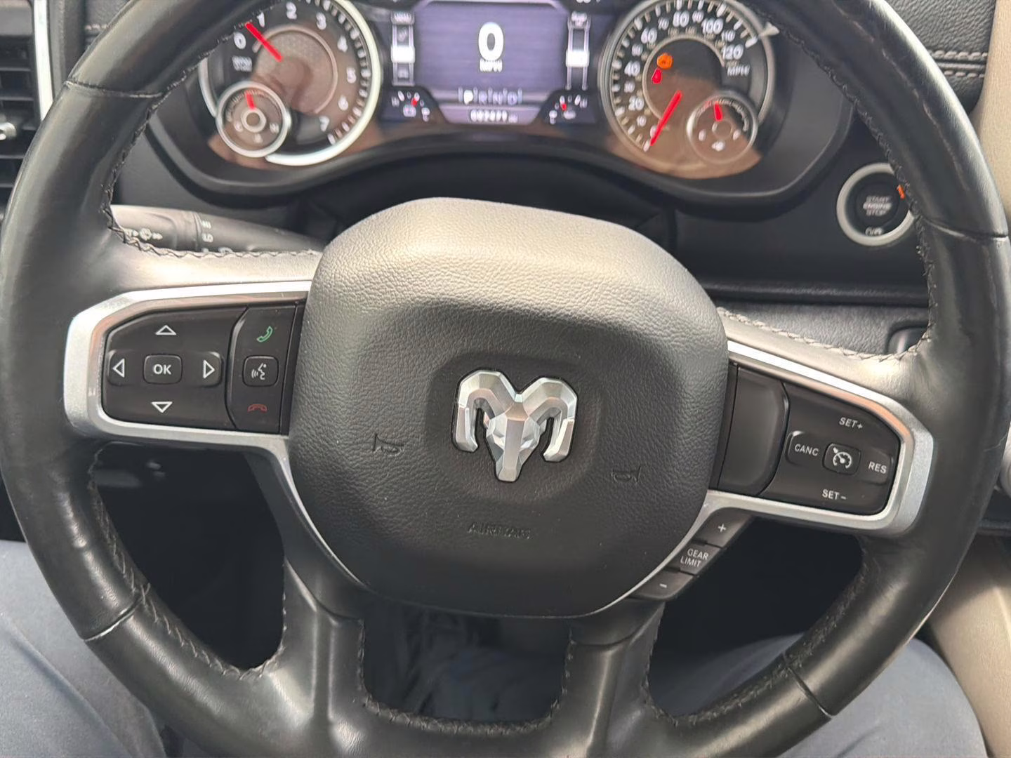 2019 Blue Streak Pearlcoat Ram 1500 Laramie 4X4 Truck