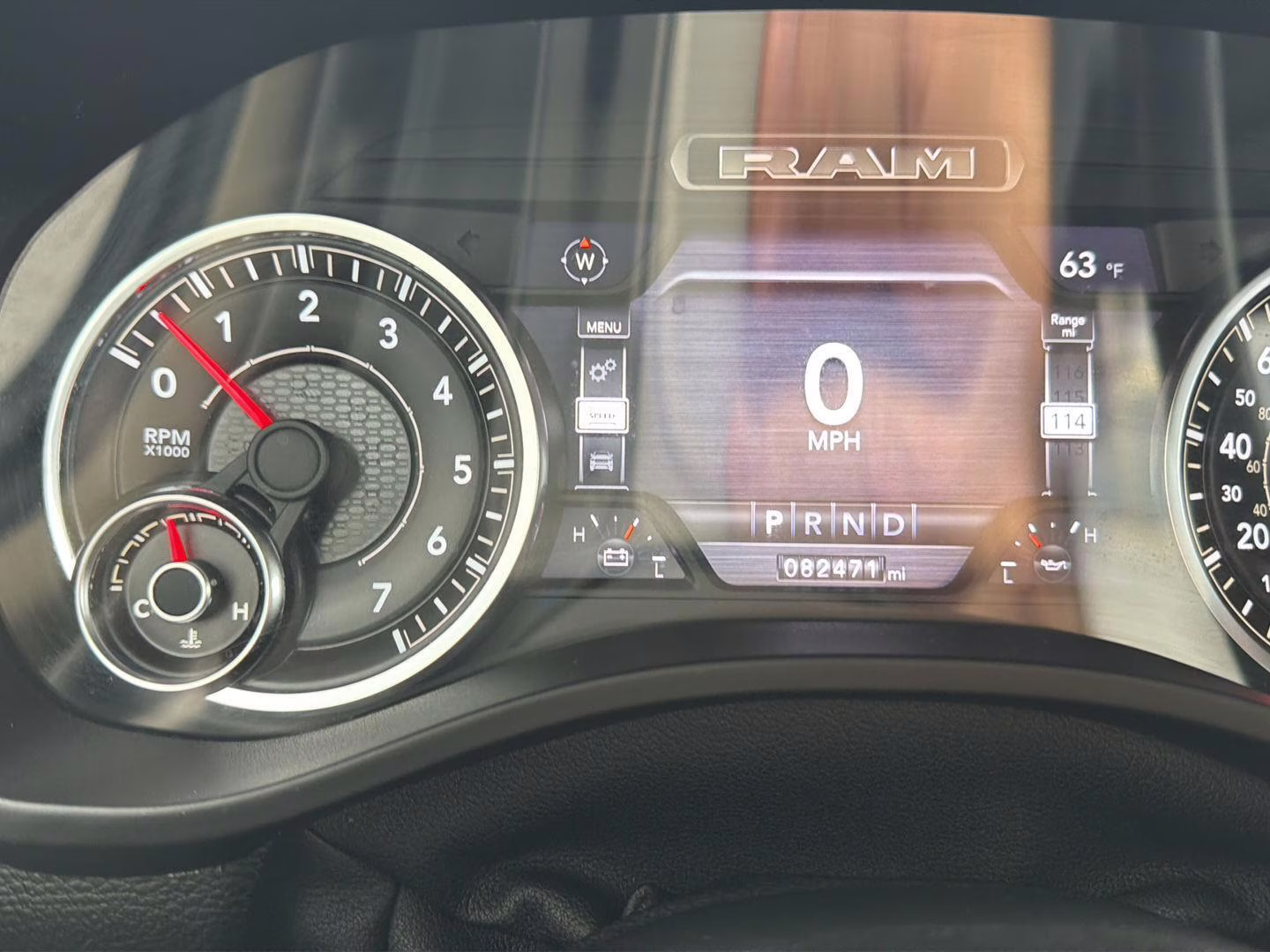 2019 Blue Streak Pearlcoat Ram 1500 Laramie 4X4 Truck