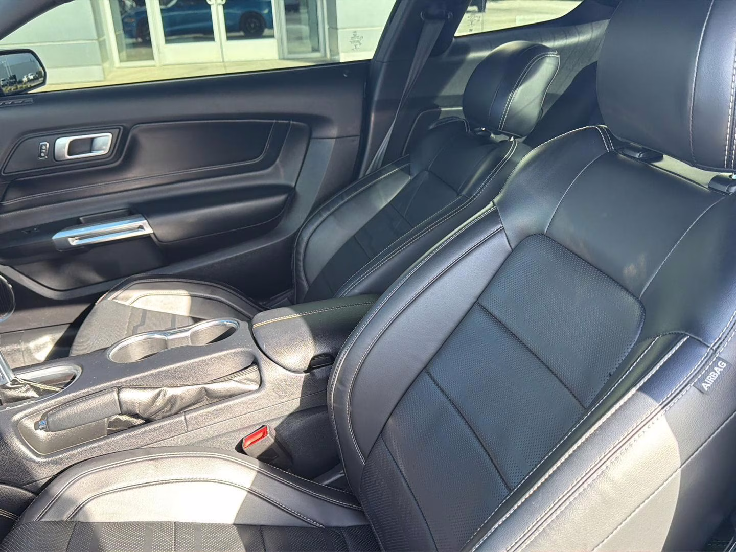 2021 Velocity Blue Ford Mustang GT Premium RWD Fastback