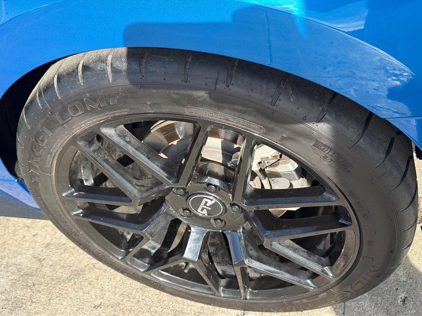 2021 Velocity Blue Ford Mustang GT Premium RWD Fastback