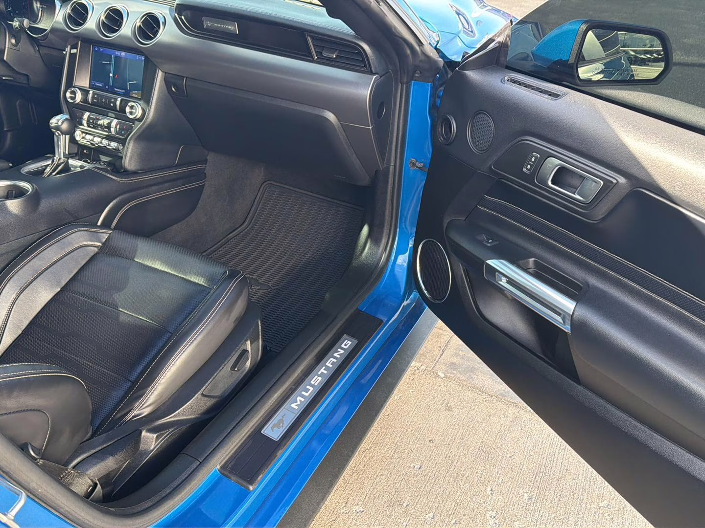 2021 Velocity Blue Ford Mustang GT Premium RWD Fastback