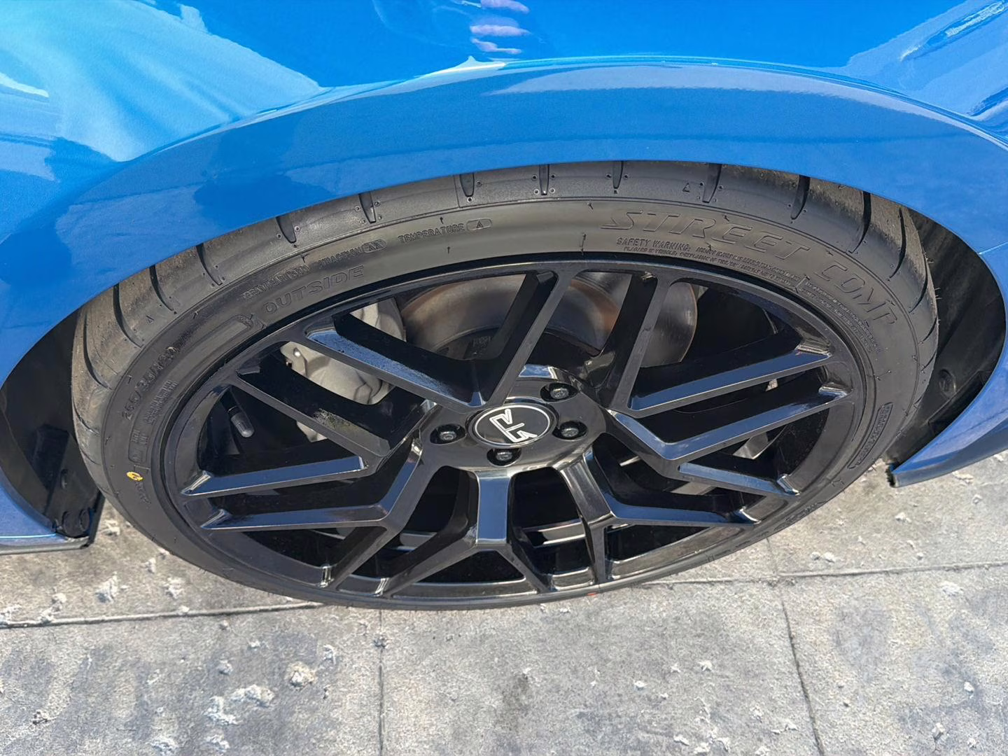 2021 Velocity Blue Ford Mustang GT Premium RWD Fastback