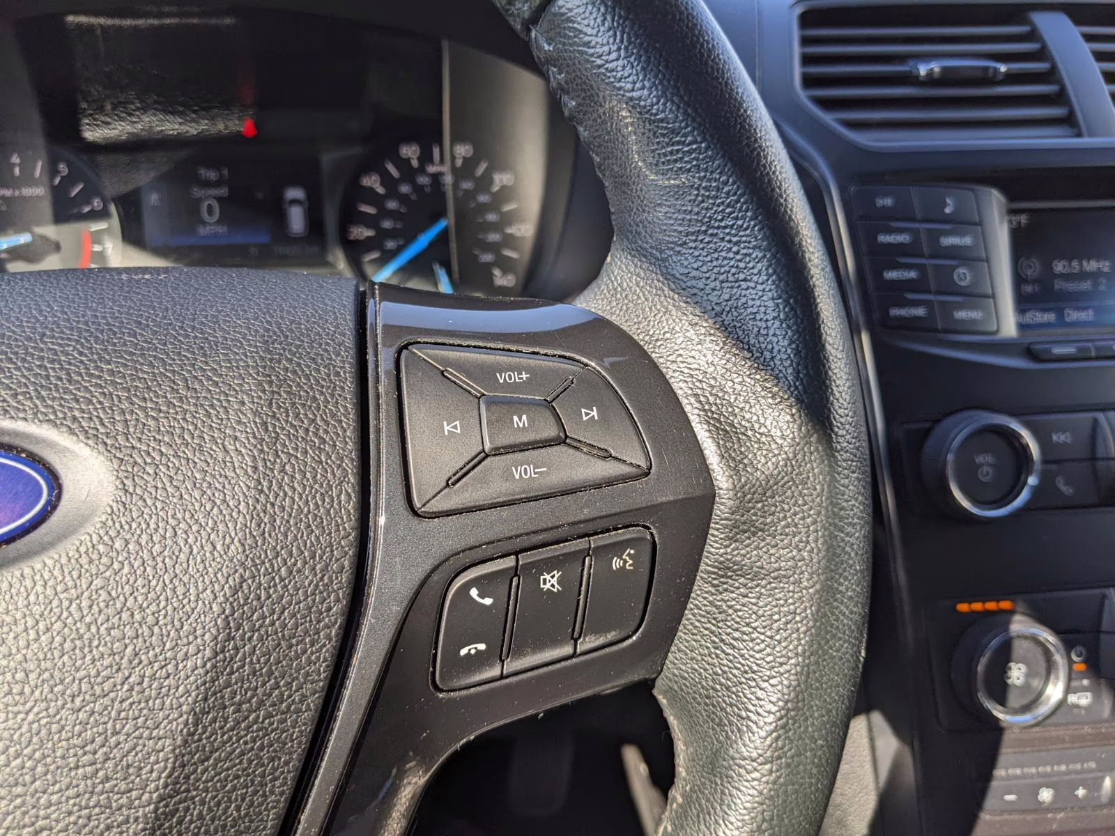 2019 Blue Ford Explorer XLT 4X4 SUV