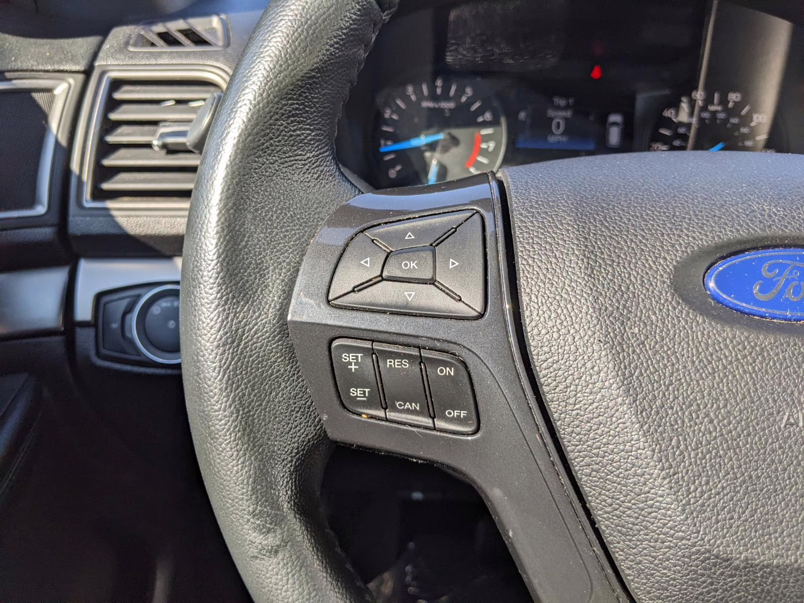 2019 Blue Ford Explorer XLT 4X4 SUV
