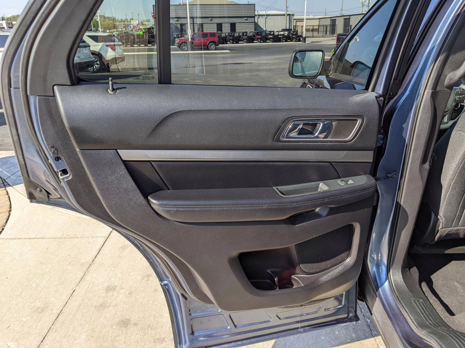 2019 Blue Ford Explorer XLT 4X4 SUV