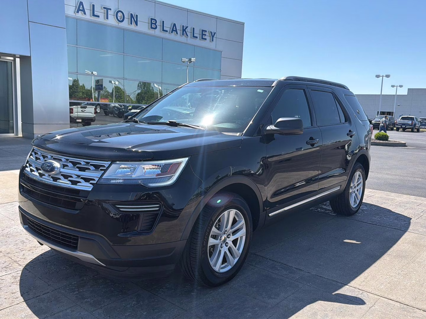 2018 Shadow Black Ford Explorer XLT 4X4 SUV