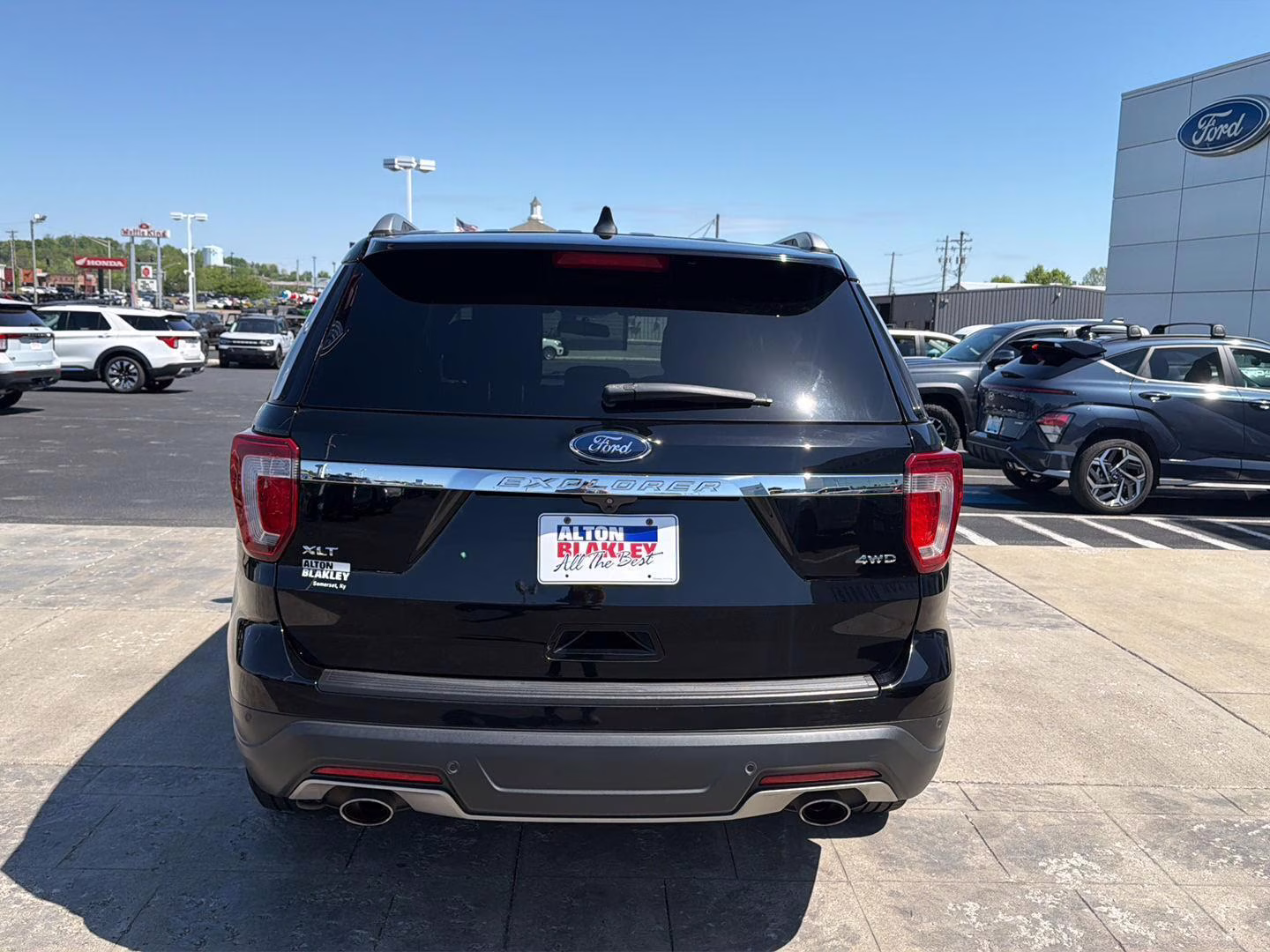 2018 Shadow Black Ford Explorer XLT 4X4 SUV
