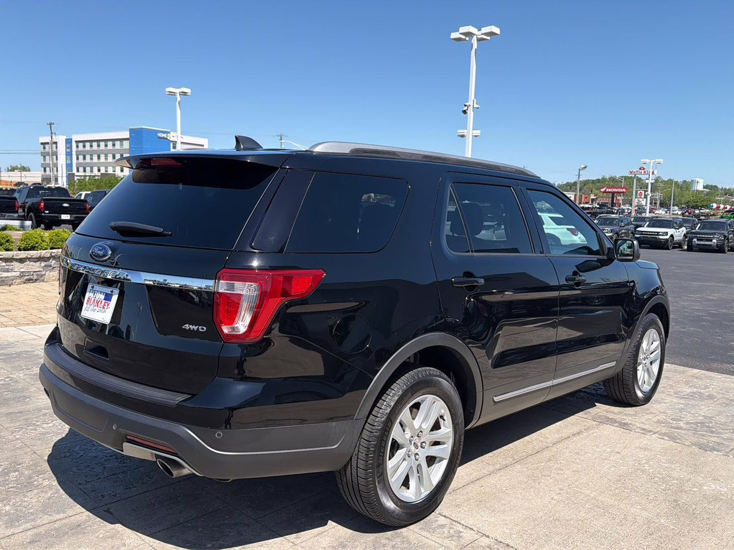 2018 Shadow Black Ford Explorer XLT 4X4 SUV
