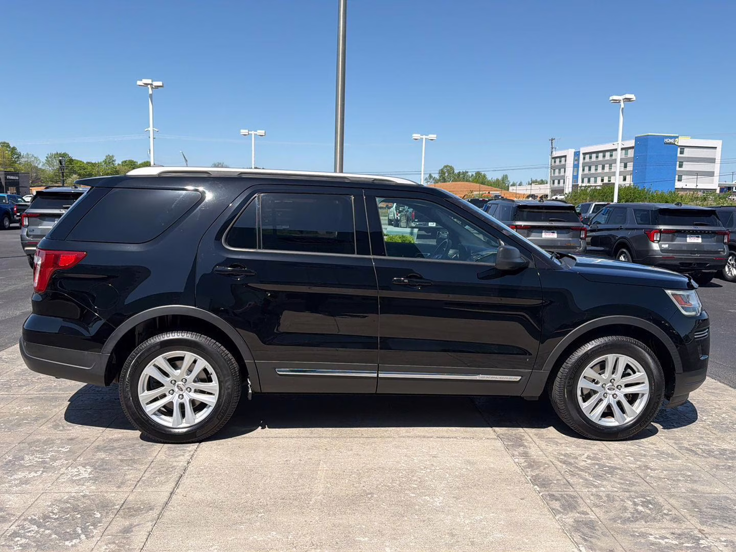 2018 Shadow Black Ford Explorer XLT 4X4 SUV