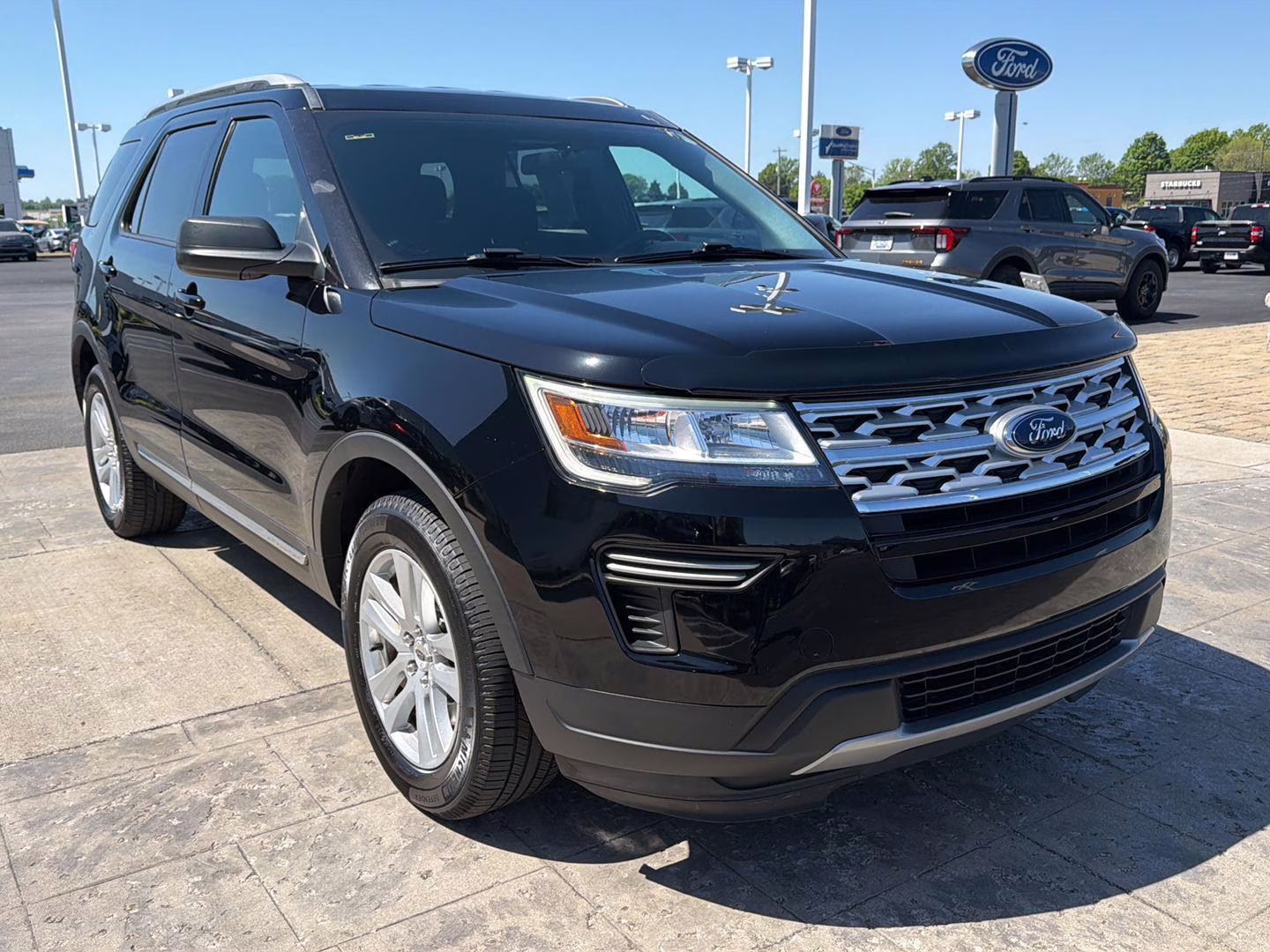 2018 Shadow Black Ford Explorer XLT 4X4 SUV