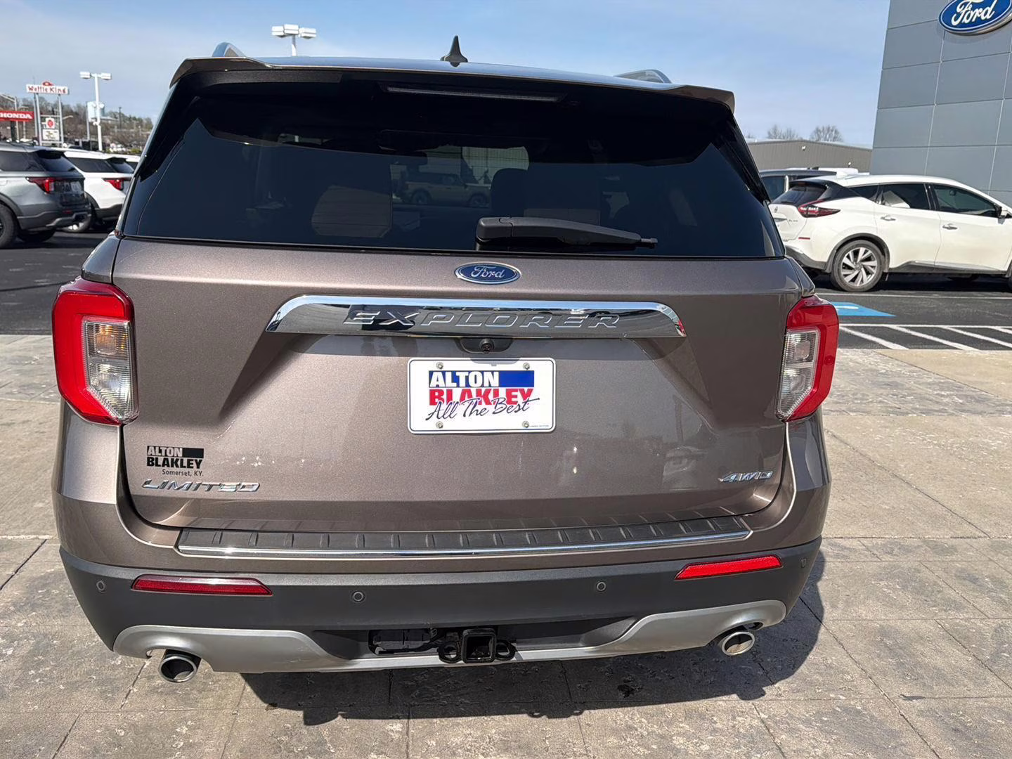 2021 Stone Gray Ford Explorer Limited 4X4 SUV