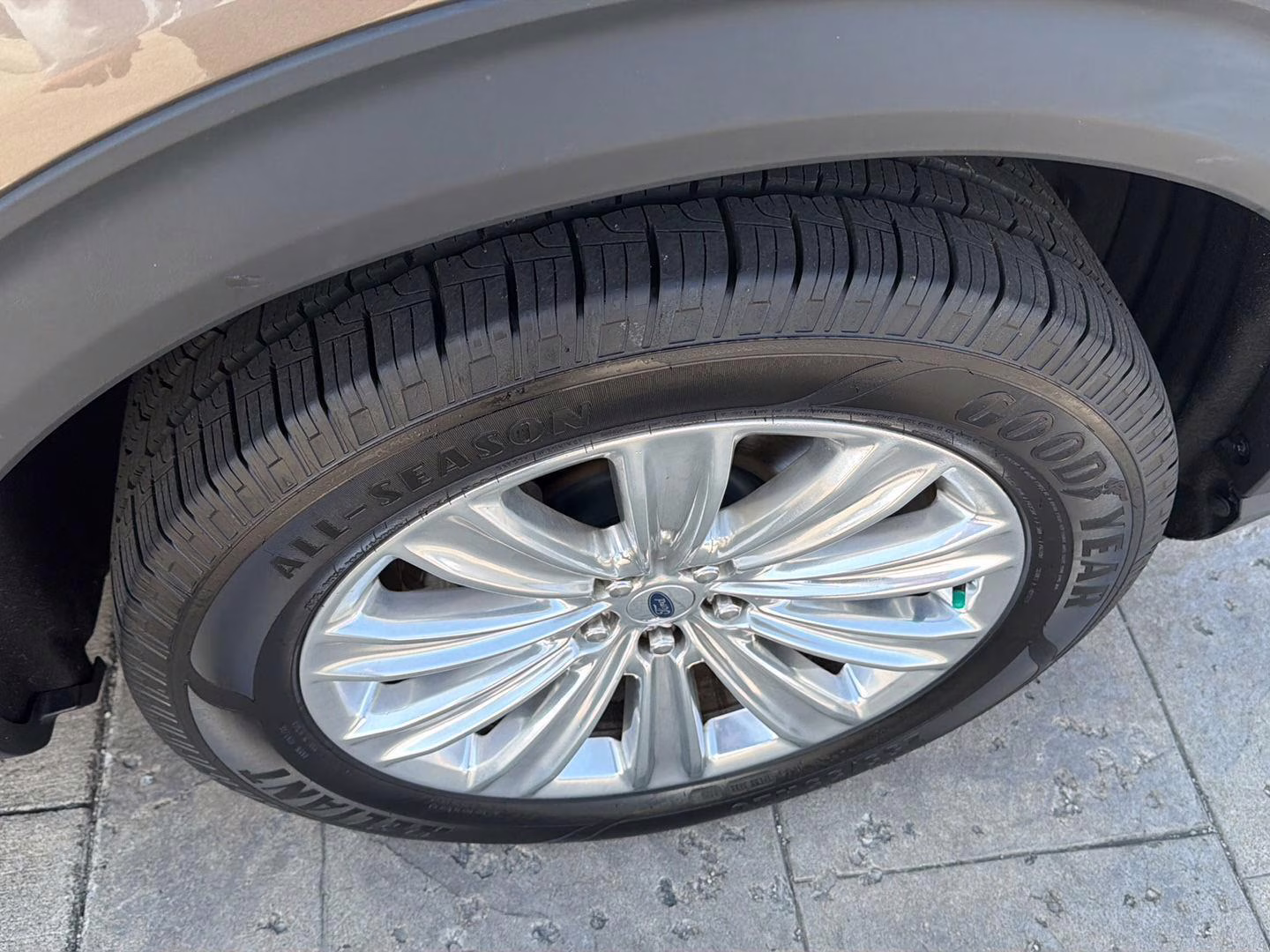2021 Stone Gray Ford Explorer Limited 4X4 SUV