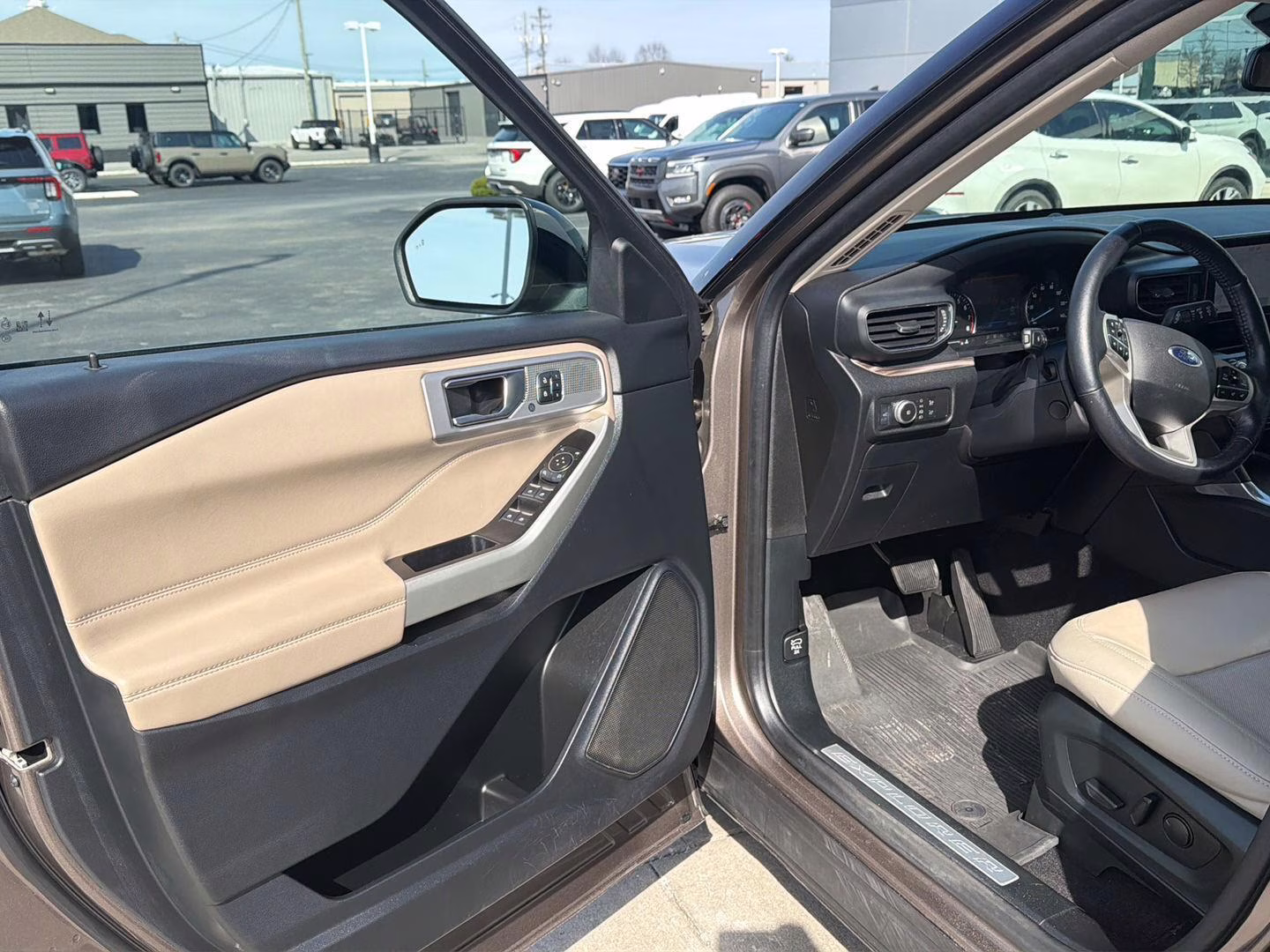 2021 Stone Gray Ford Explorer Limited 4X4 SUV