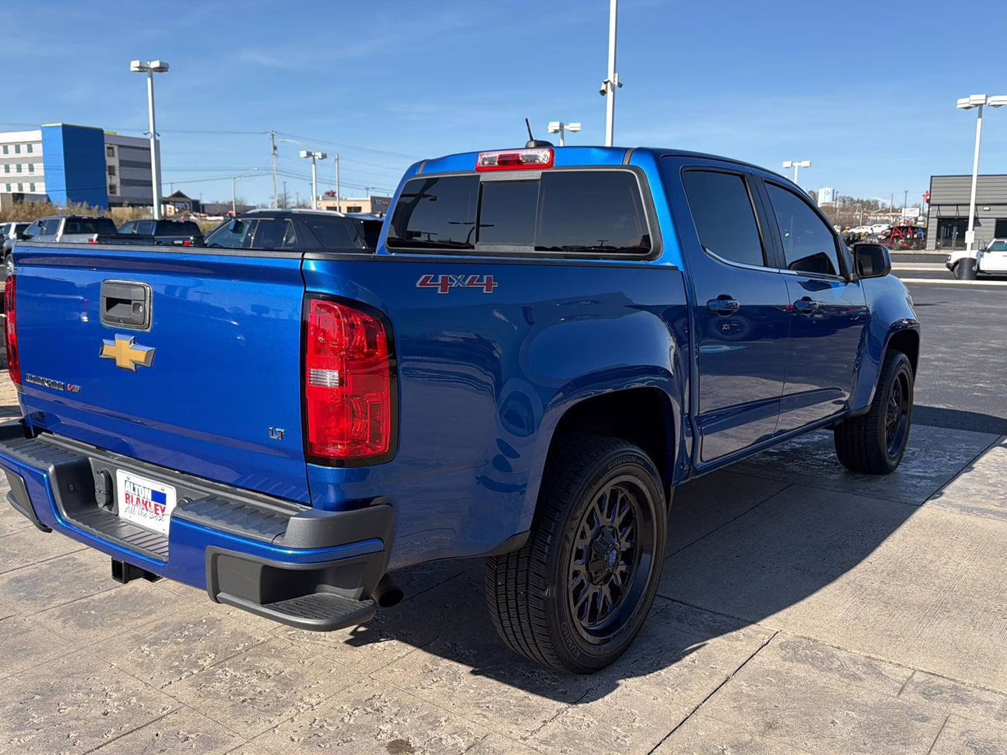 2020 Kinetic Blue Metallic Chevrolet Colorado 4WD LT 4X4 Truck