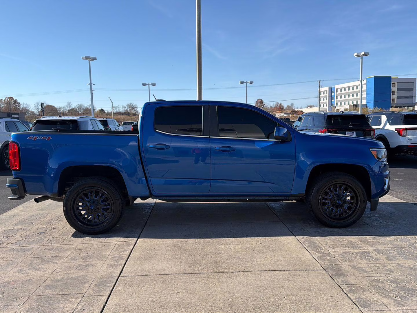 2020 Kinetic Blue Metallic Chevrolet Colorado 4WD LT 4X4 Truck