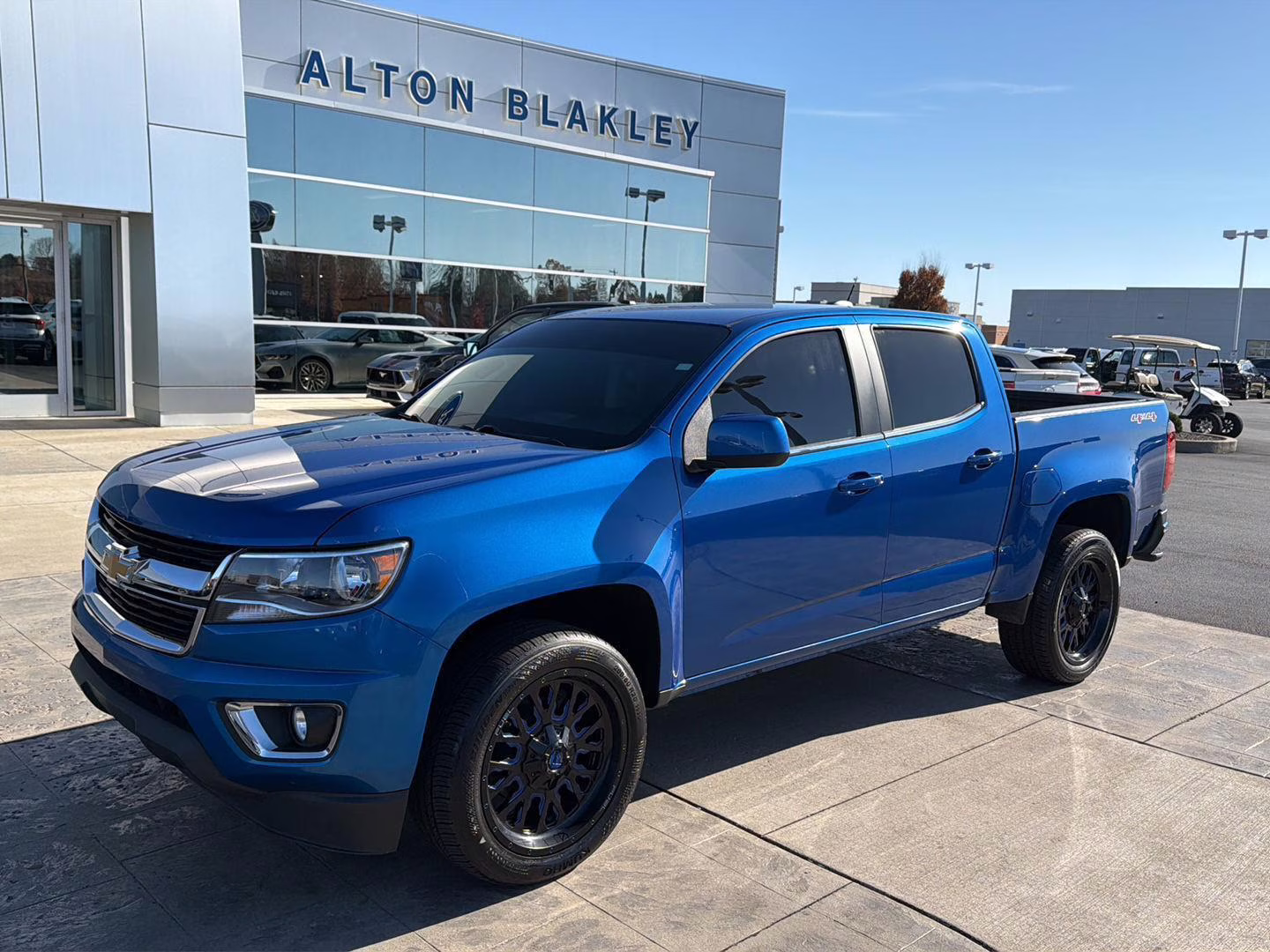 2020 Kinetic Blue Metallic Chevrolet Colorado 4WD LT 4X4 Truck