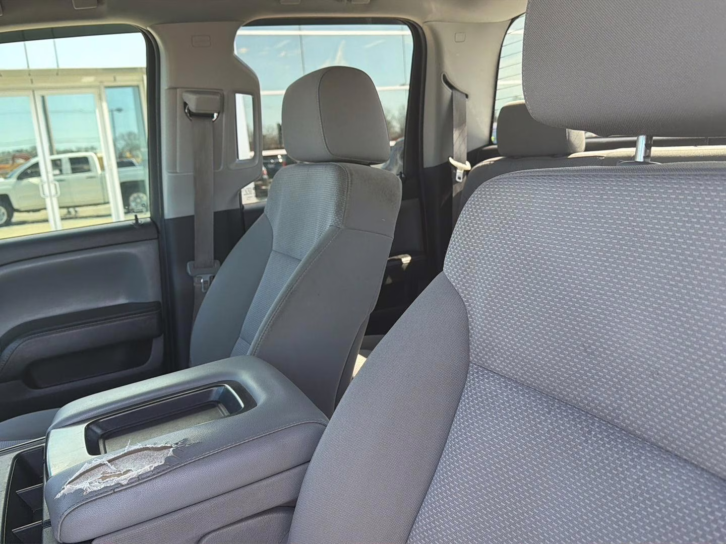 2015 Summit White Chevrolet Silverado 1500 LS 4X4 Truck