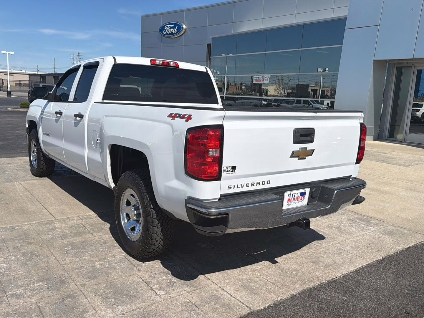 2015 Summit White Chevrolet Silverado 1500 LS 4X4 Truck