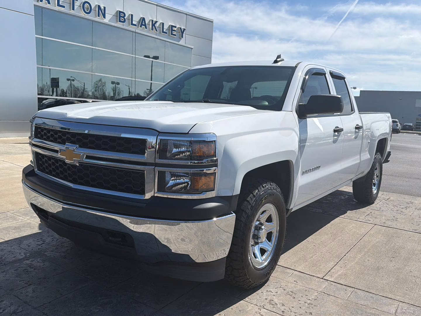 2015 Summit White Chevrolet Silverado 1500 LS 4X4 Truck