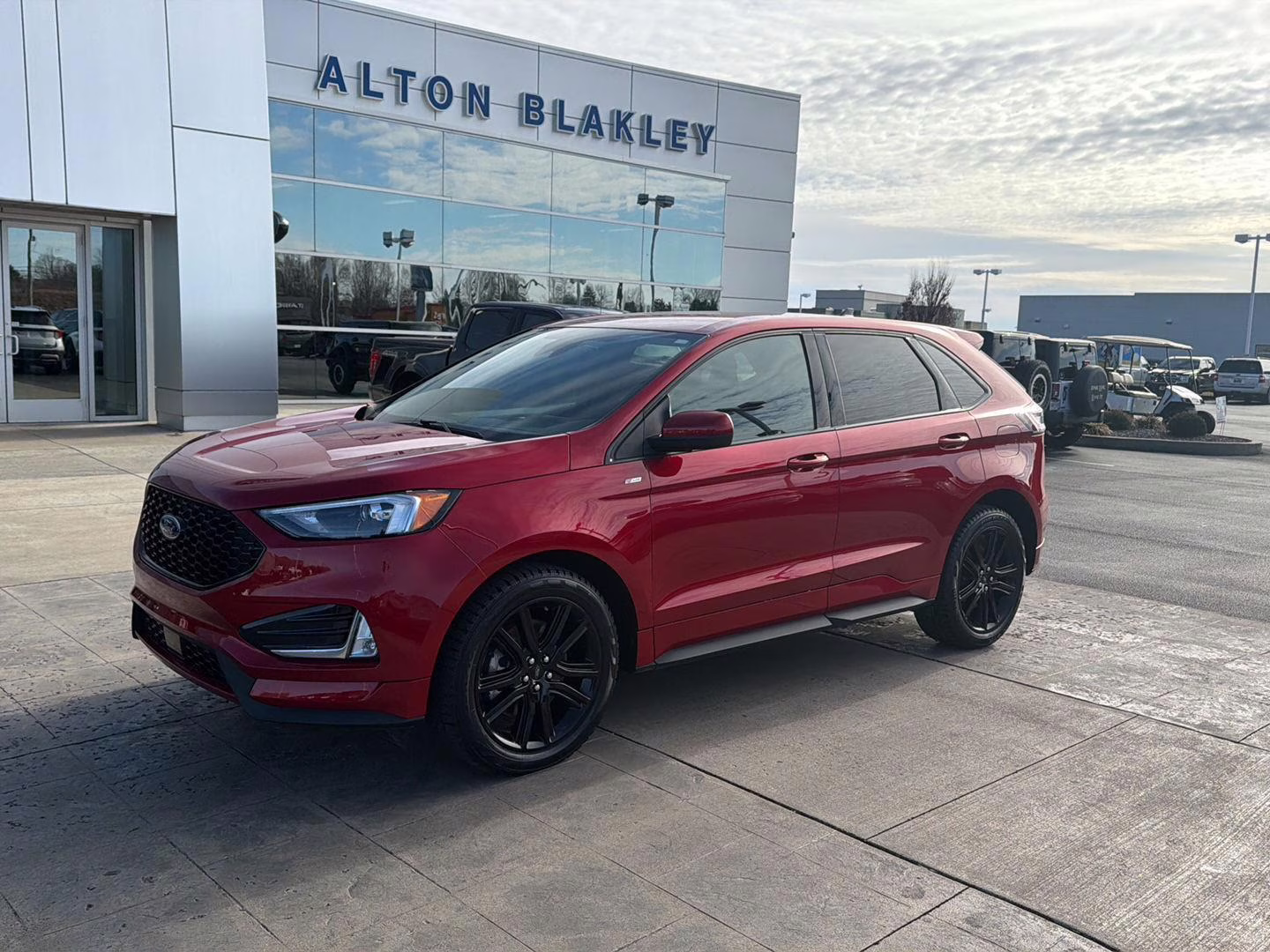 2024 Carbonized Gray Ford Edge ST-Line AWD SUV