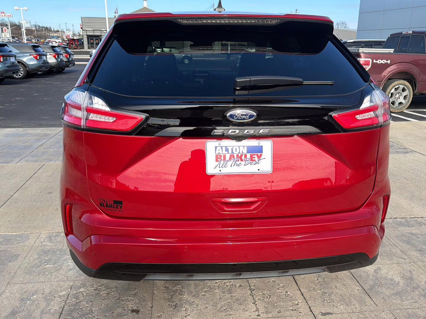 2024 Carbonized Gray Ford Edge ST-Line AWD SUV