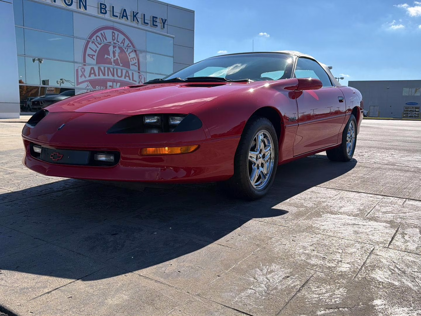 1997 Bright Red Chevrolet Camaro Z28 RWD Convertible