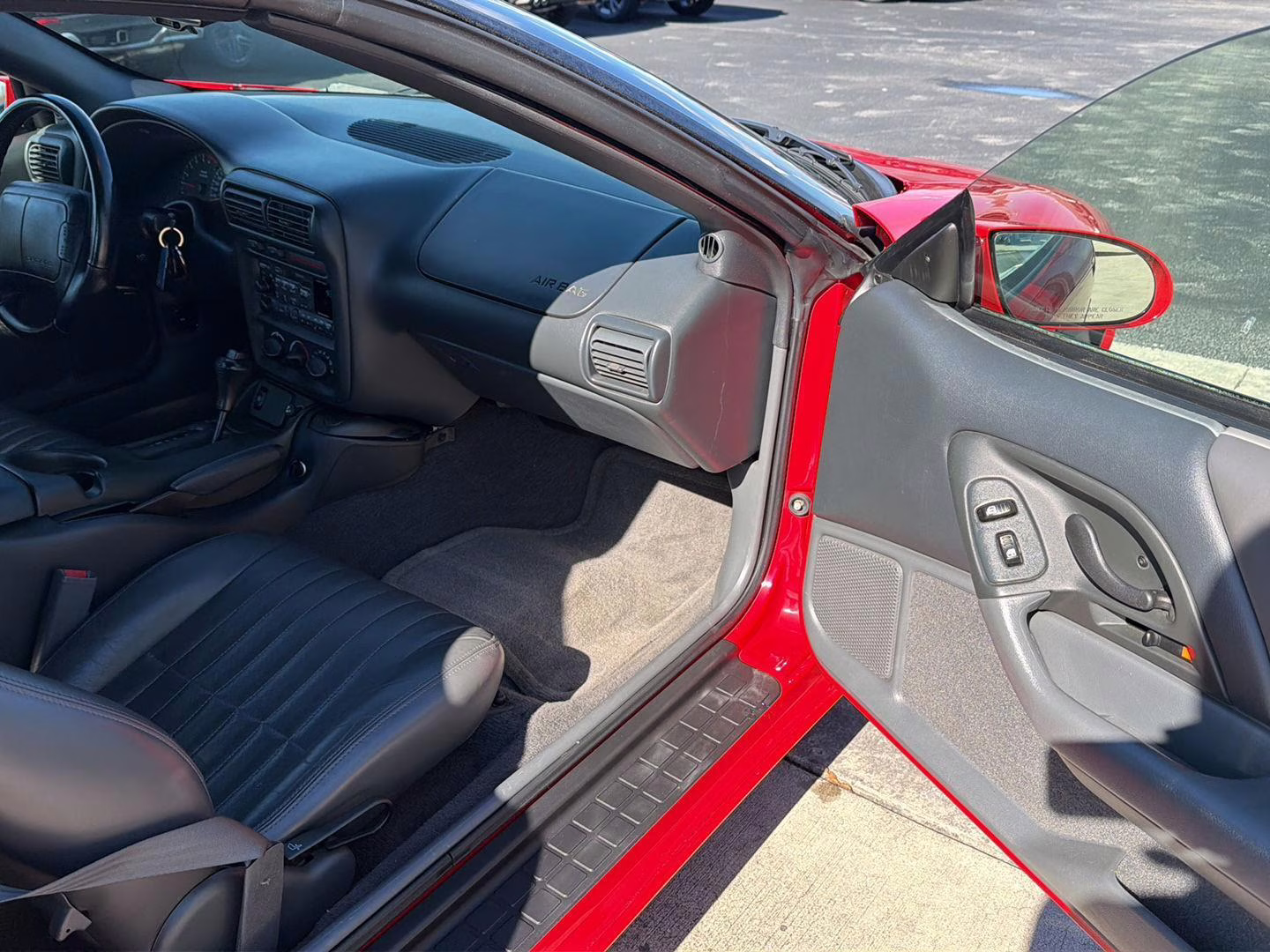 1997 Bright Red Chevrolet Camaro Z28 RWD Convertible