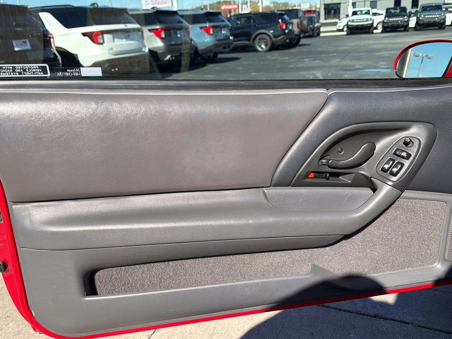 1997 Bright Red Chevrolet Camaro Z28 RWD Convertible