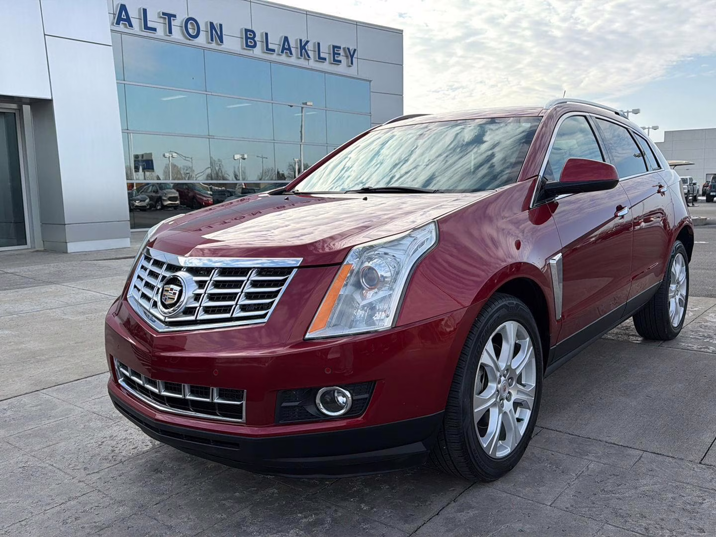 2016 Crystal Red Tintcoat Cadillac SRX Performance Collection FWD SUV