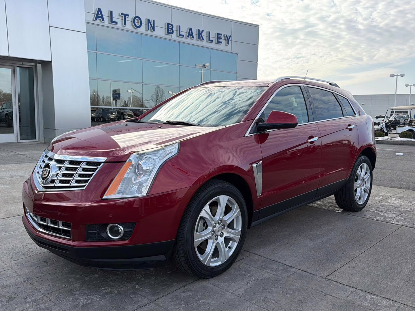 2016 Crystal Red Tintcoat Cadillac SRX Performance Collection FWD SUV