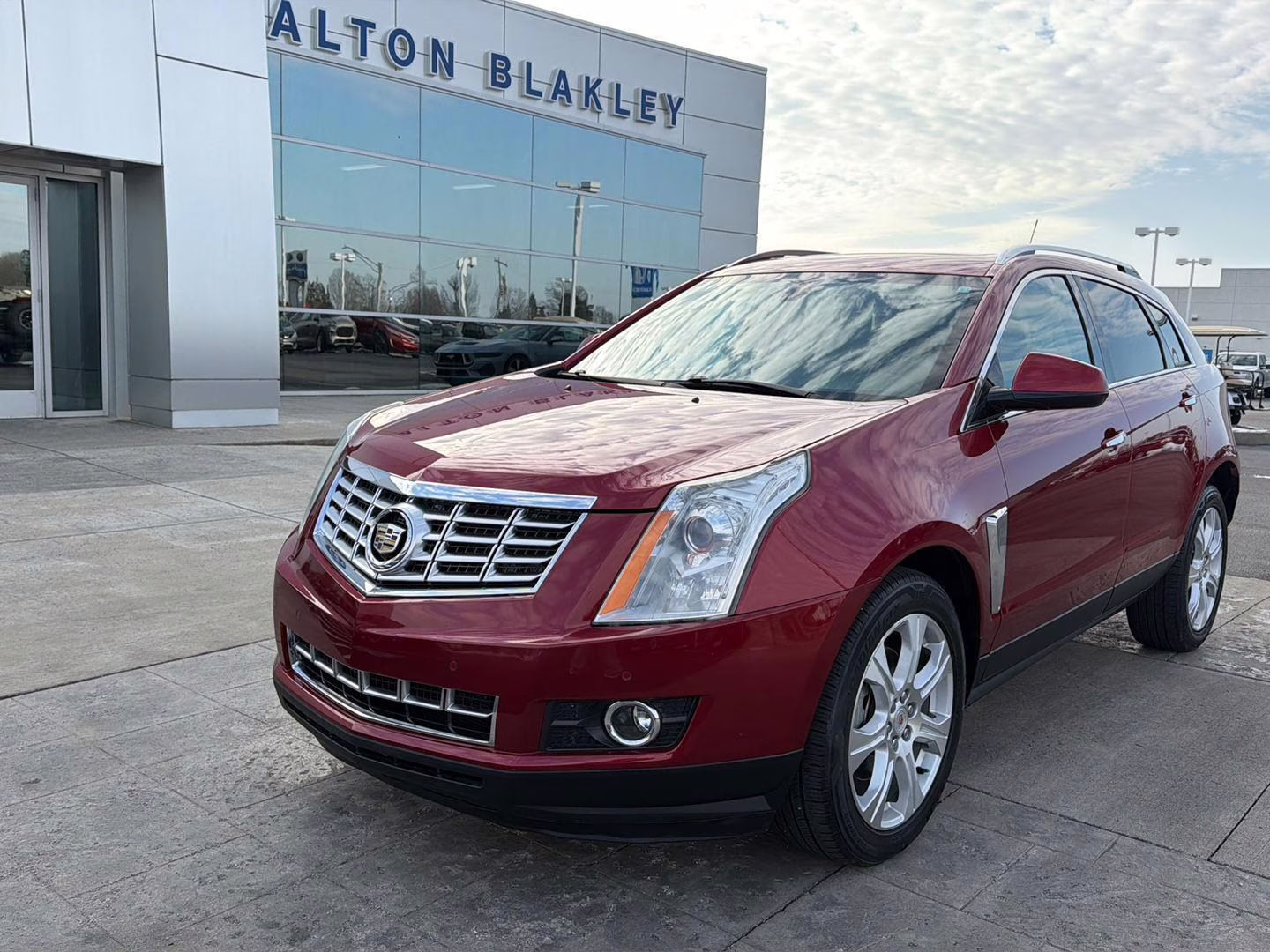2016 Crystal Red Tintcoat Cadillac SRX Performance Collection FWD SUV