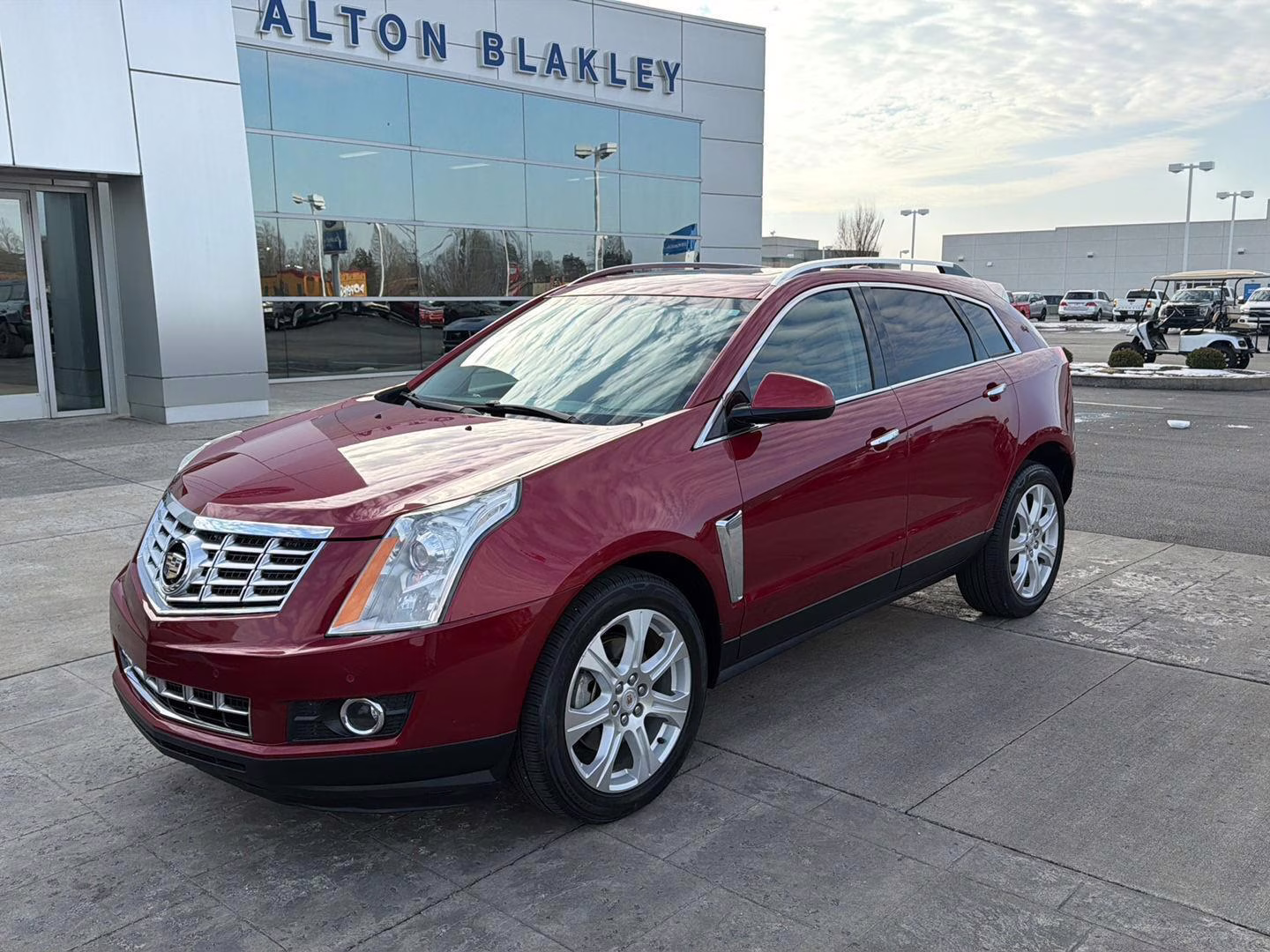 2016 Crystal Red Tintcoat Cadillac SRX Performance Collection FWD SUV