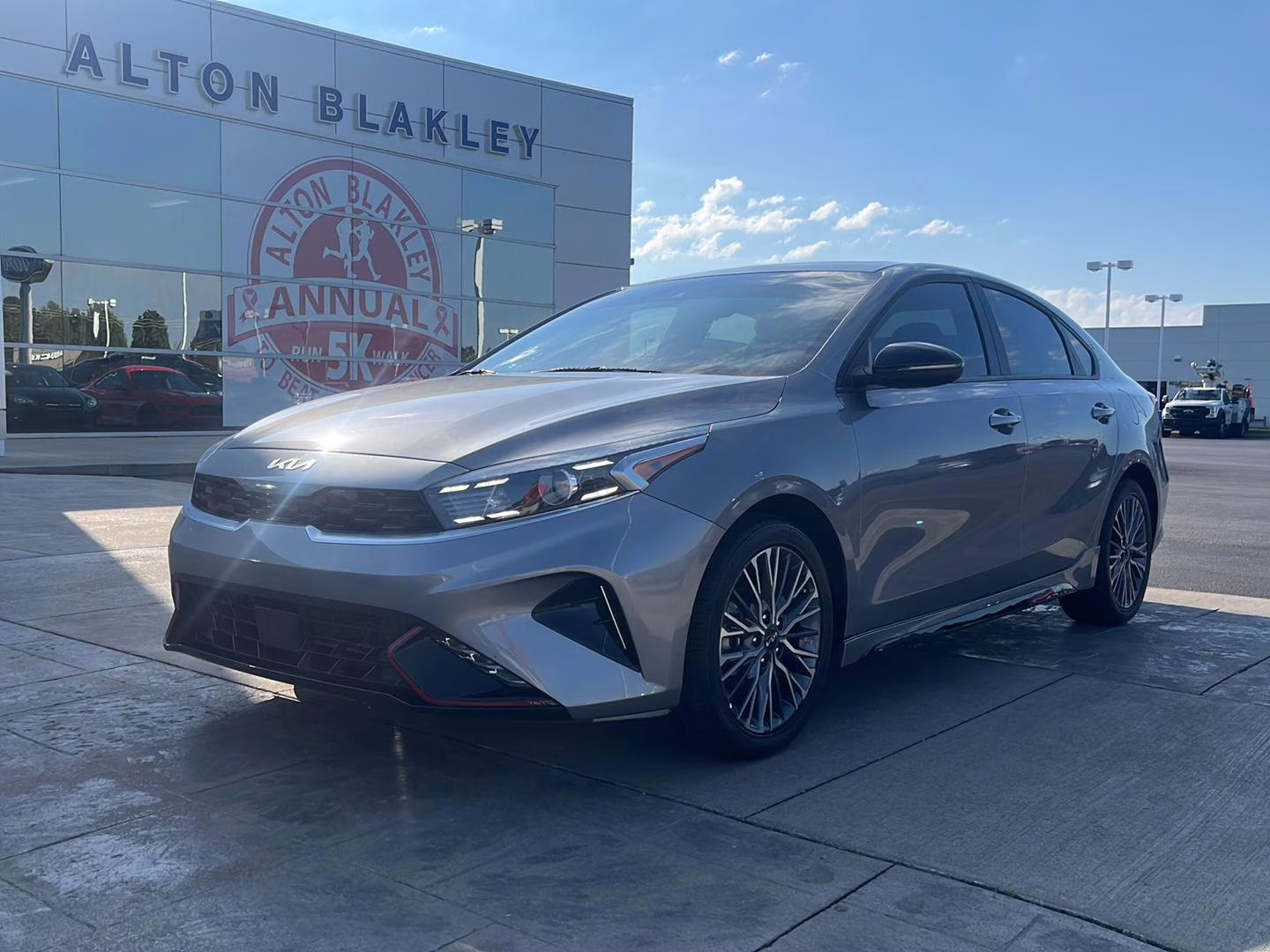 2024 Steel Gray Kia Forte GT-Line FWD Sedan