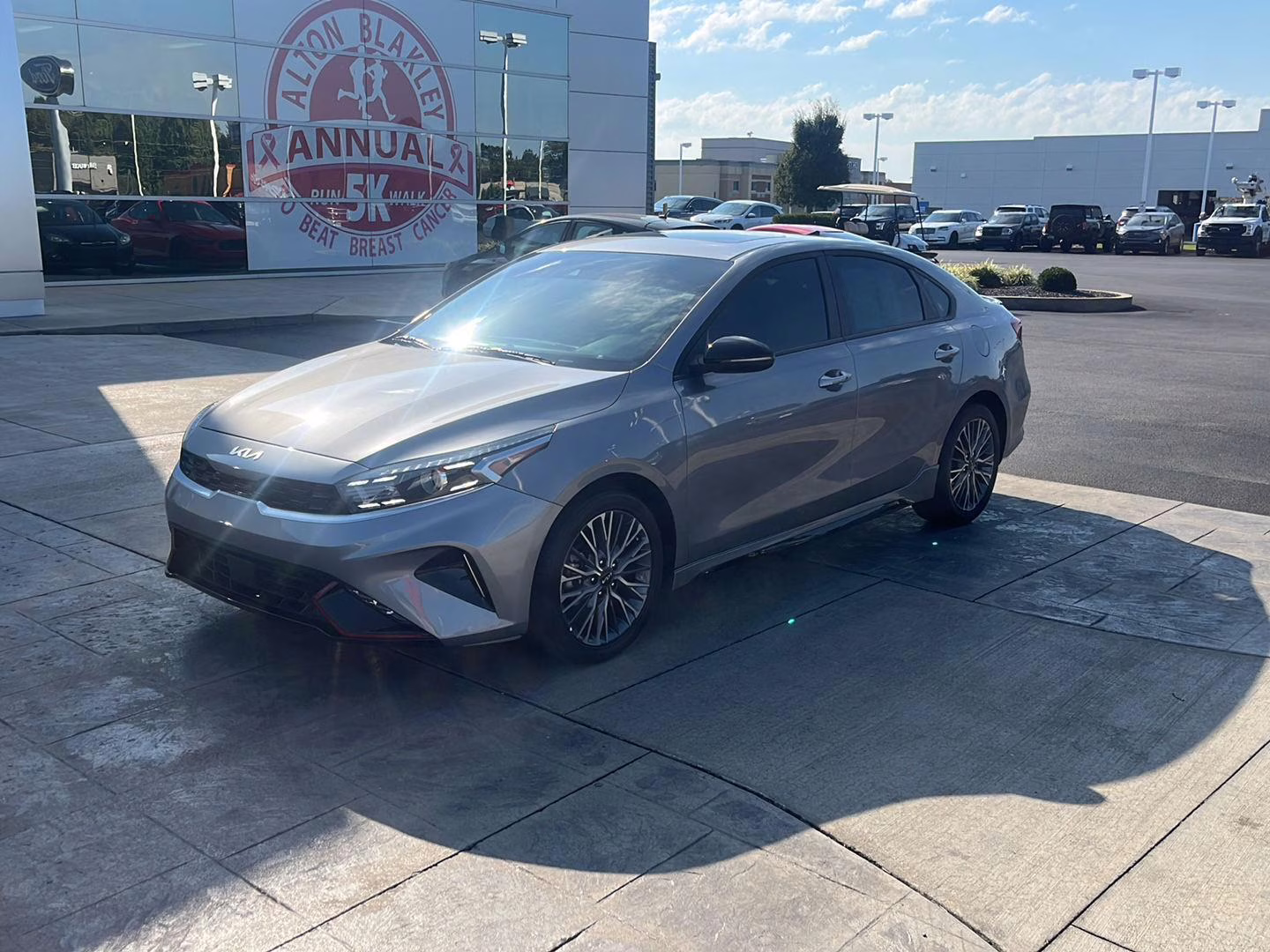 2024 Steel Gray Kia Forte GT-Line FWD Sedan