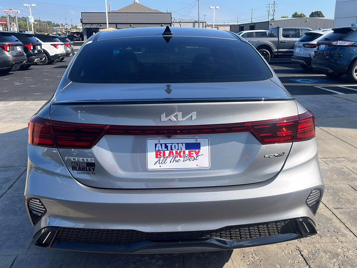 2024 Steel Gray Kia Forte GT-Line FWD Sedan