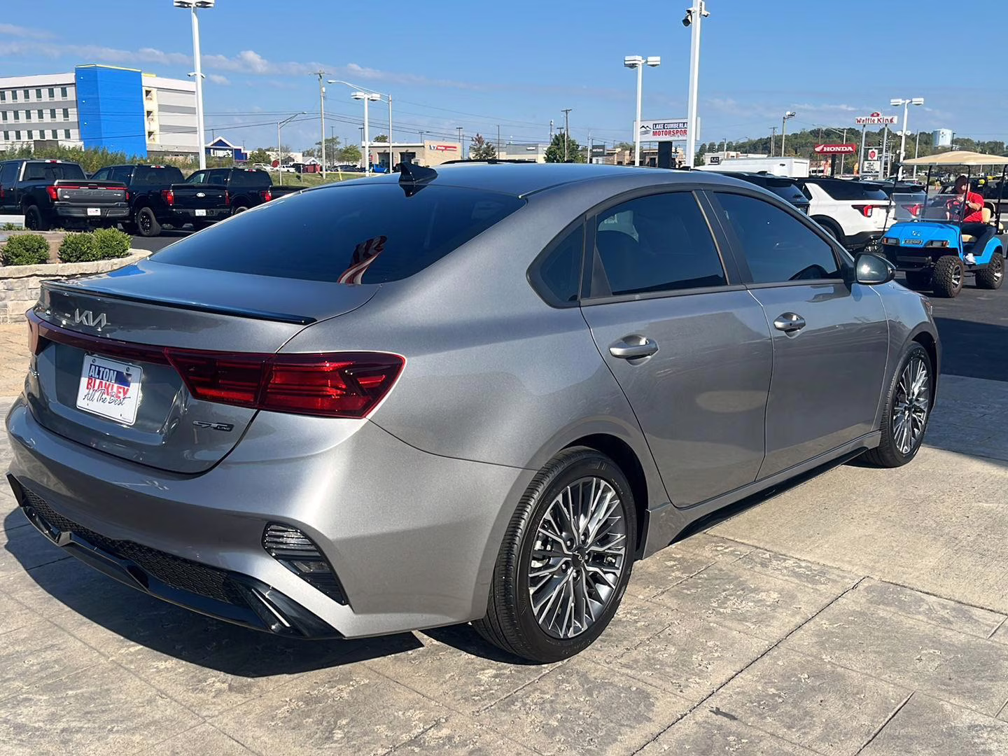 2024 Steel Gray Kia Forte GT-Line FWD Sedan