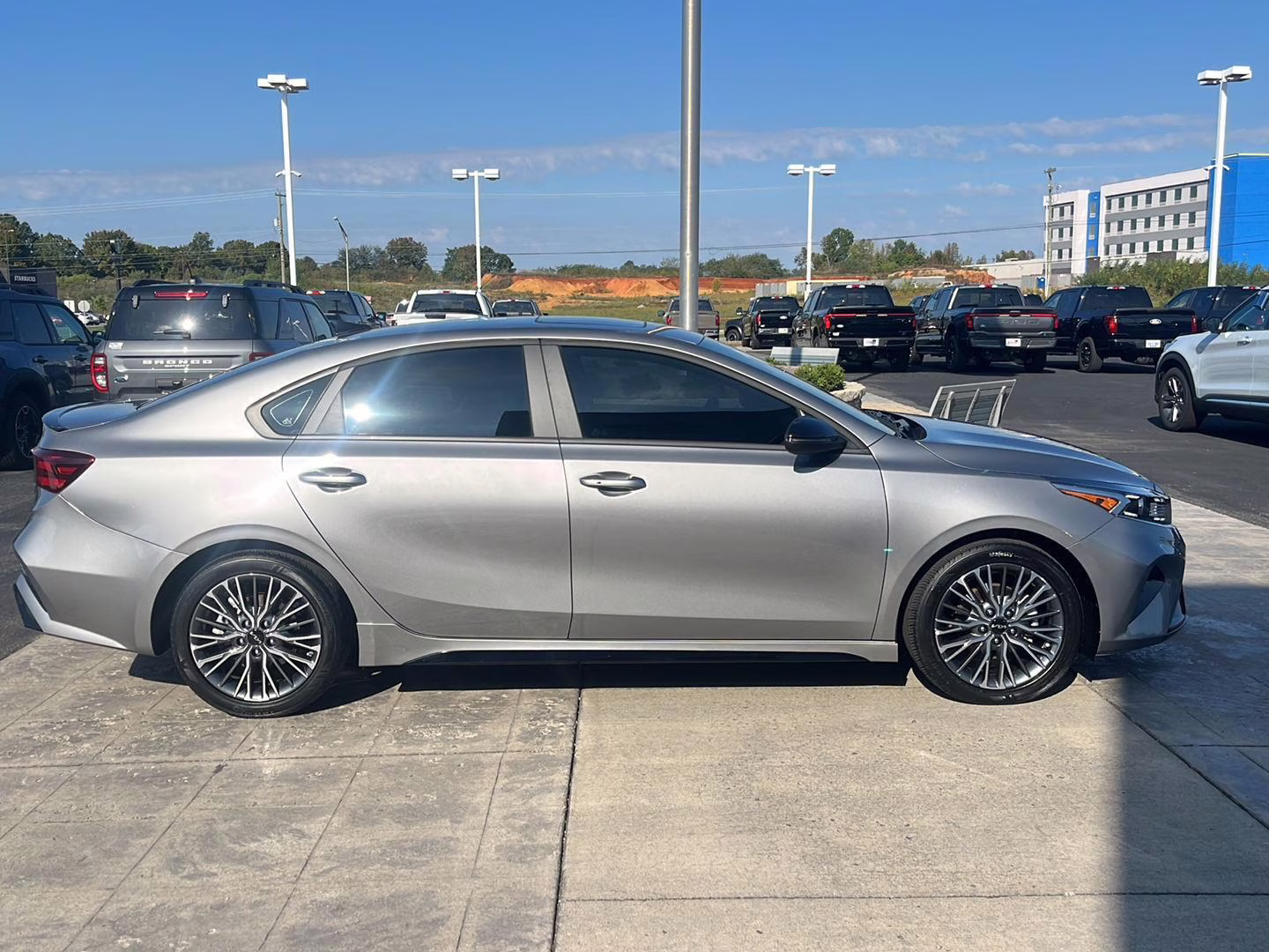 2024 Steel Gray Kia Forte GT-Line FWD Sedan