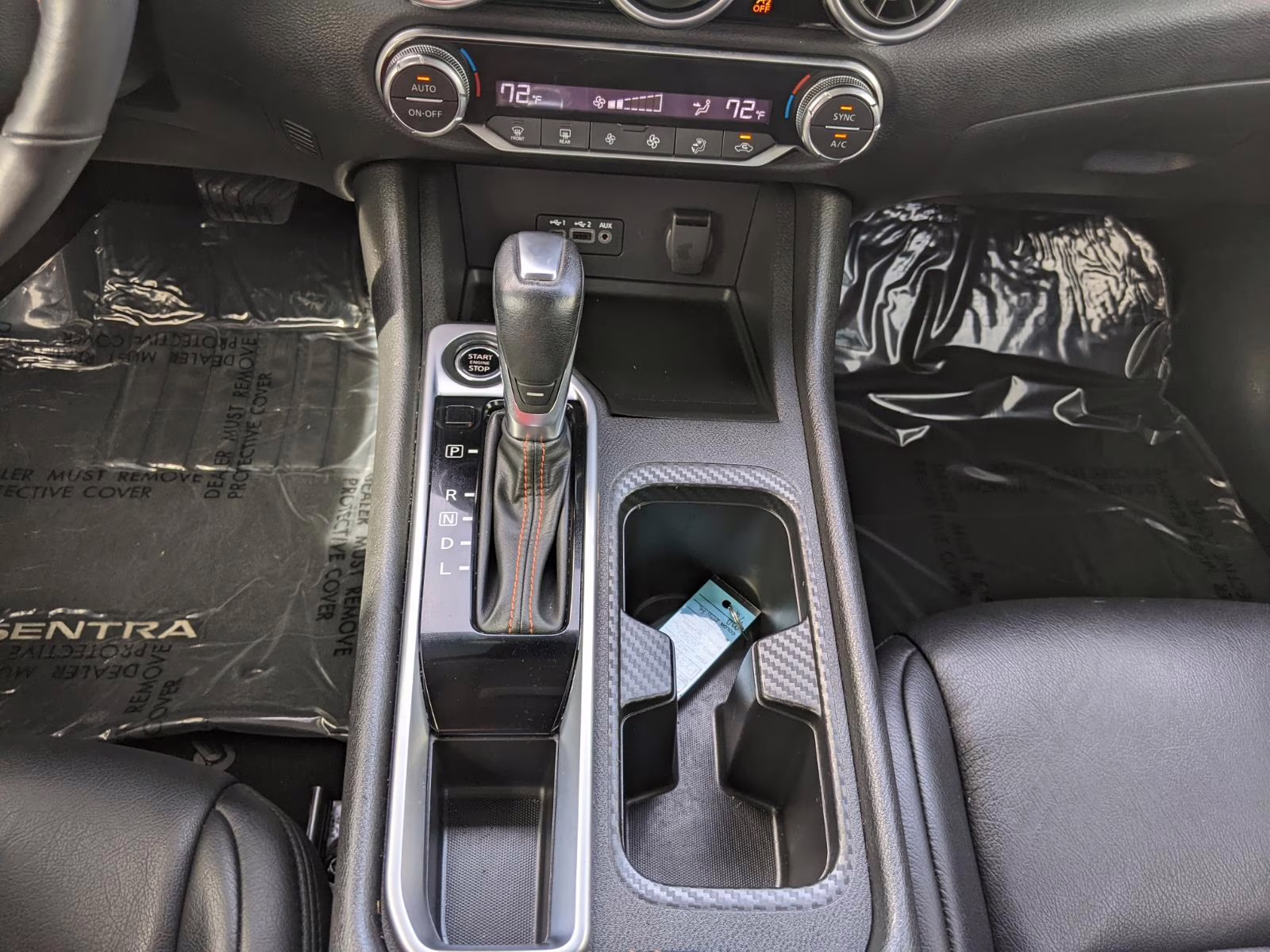 2023 Aspen White/Super Black Nissan Sentra SR FWD Sedan