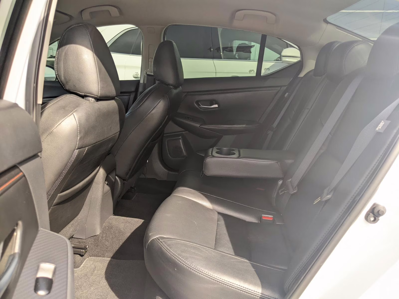 2023 Aspen White/Super Black Nissan Sentra SR FWD Sedan