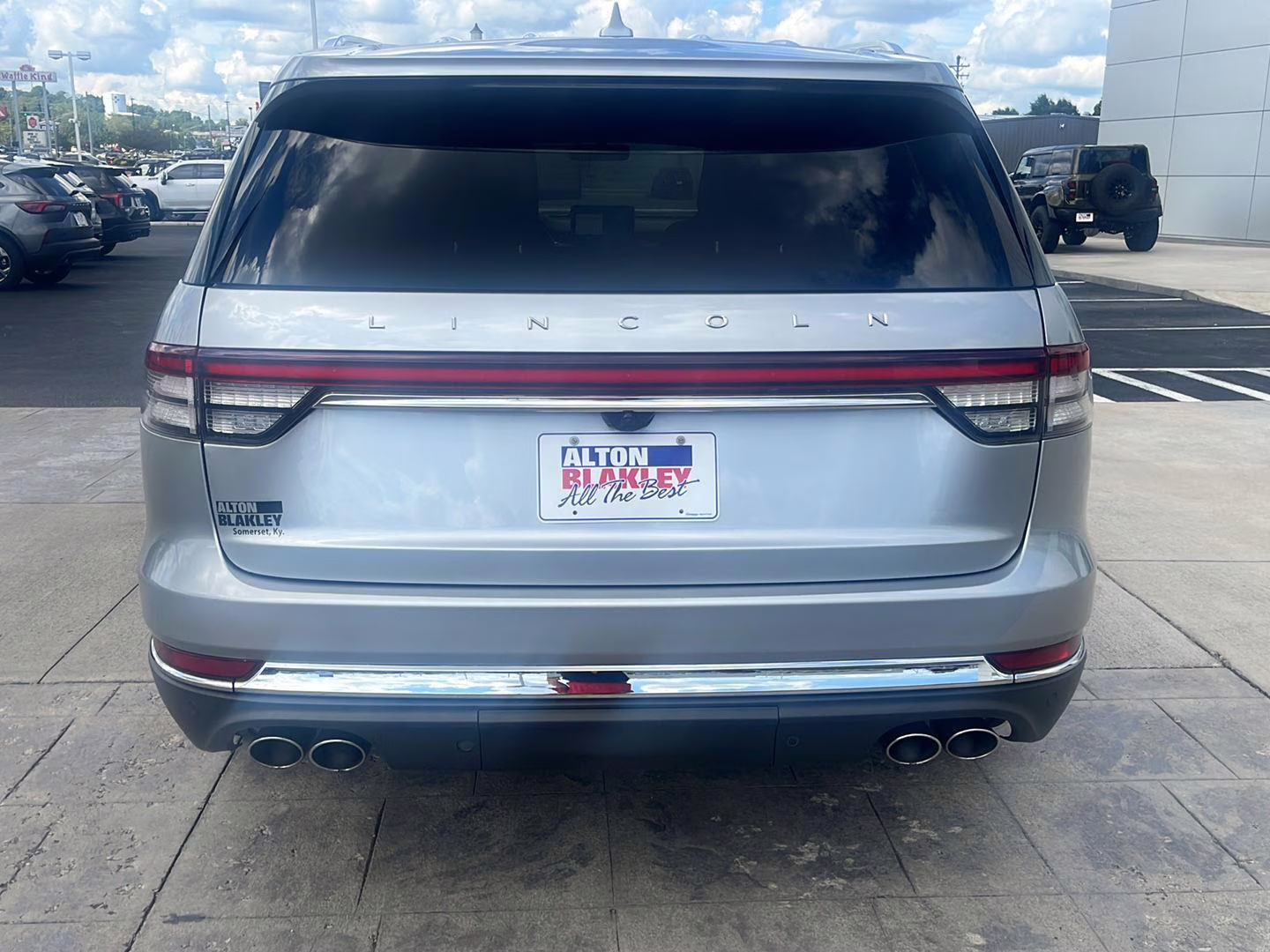 2020 Silver Radiance Metallic Lincoln Aviator Reserve AWD SUV
