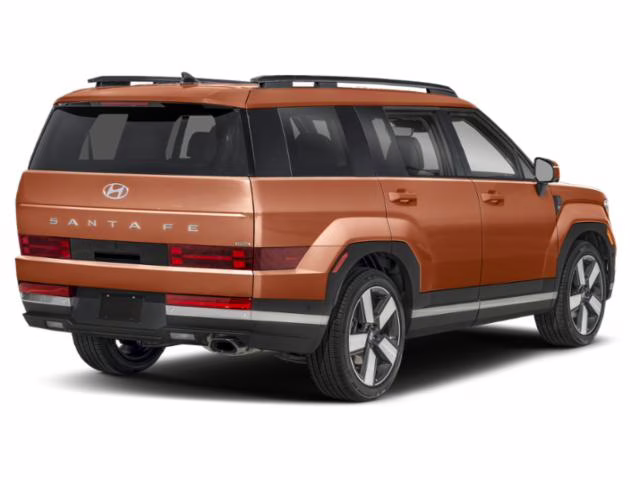 2025 Terracotta Orange Hyundai Santa Fe Limited AWD SUV