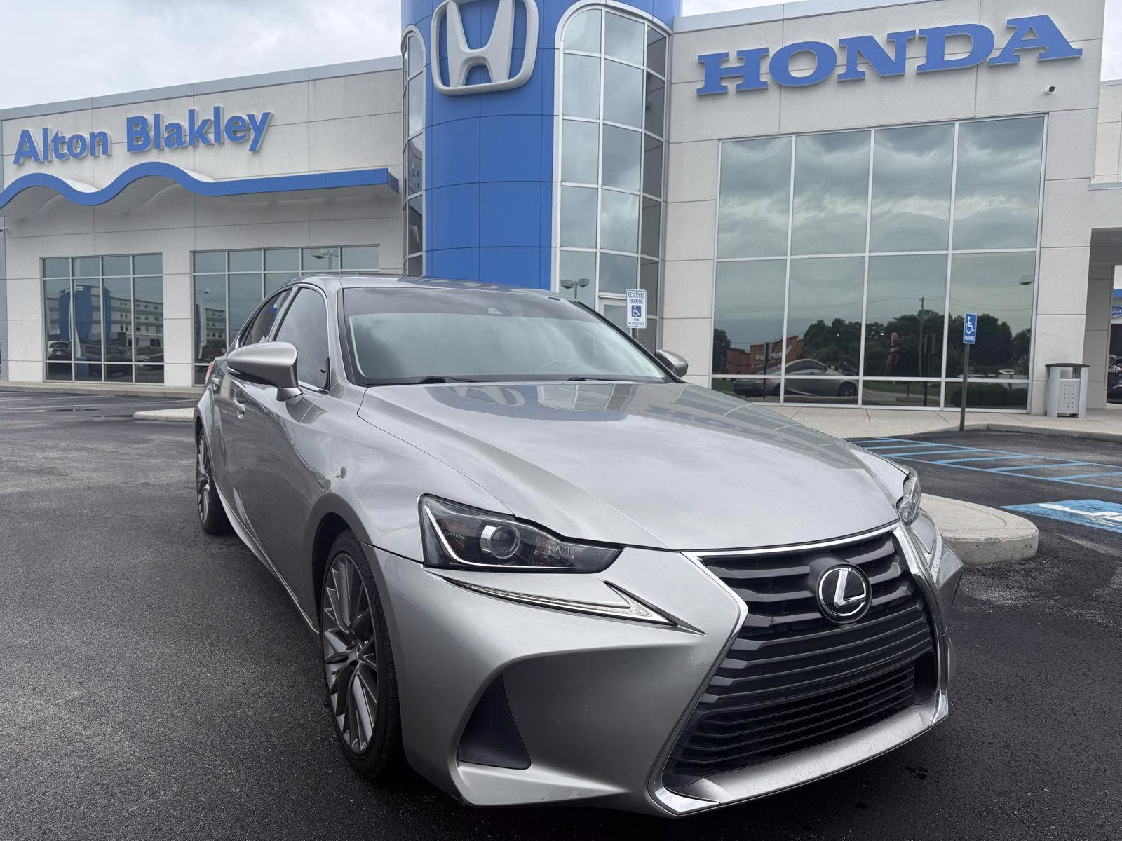 2017 Silver Lining Metallic Lexus IS IS Turbo RWD Sedan