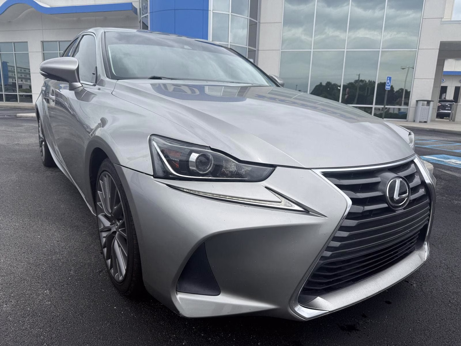 2017 Silver Lining Metallic Lexus IS IS Turbo RWD Sedan