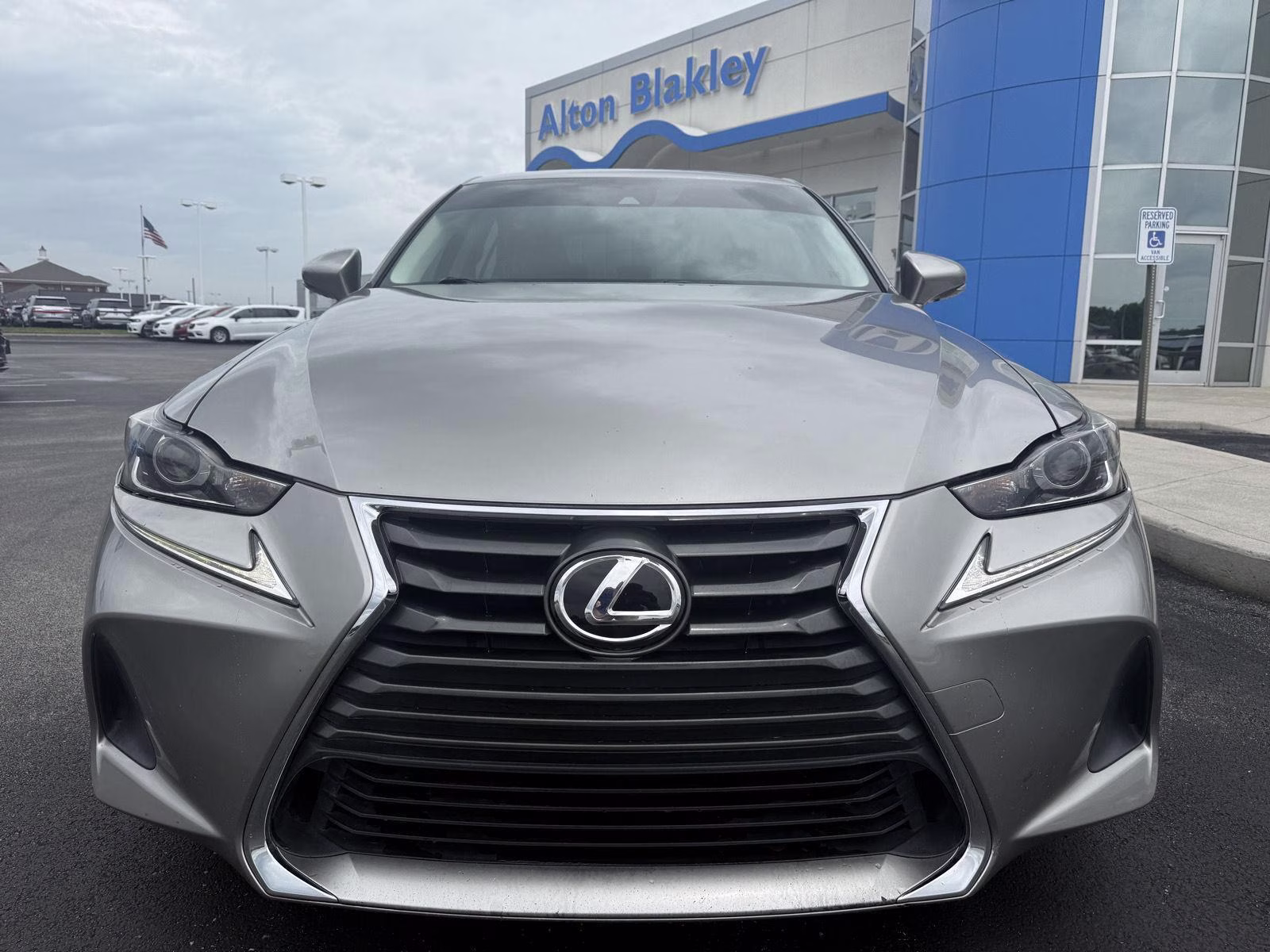 2017 Silver Lining Metallic Lexus IS IS Turbo RWD Sedan