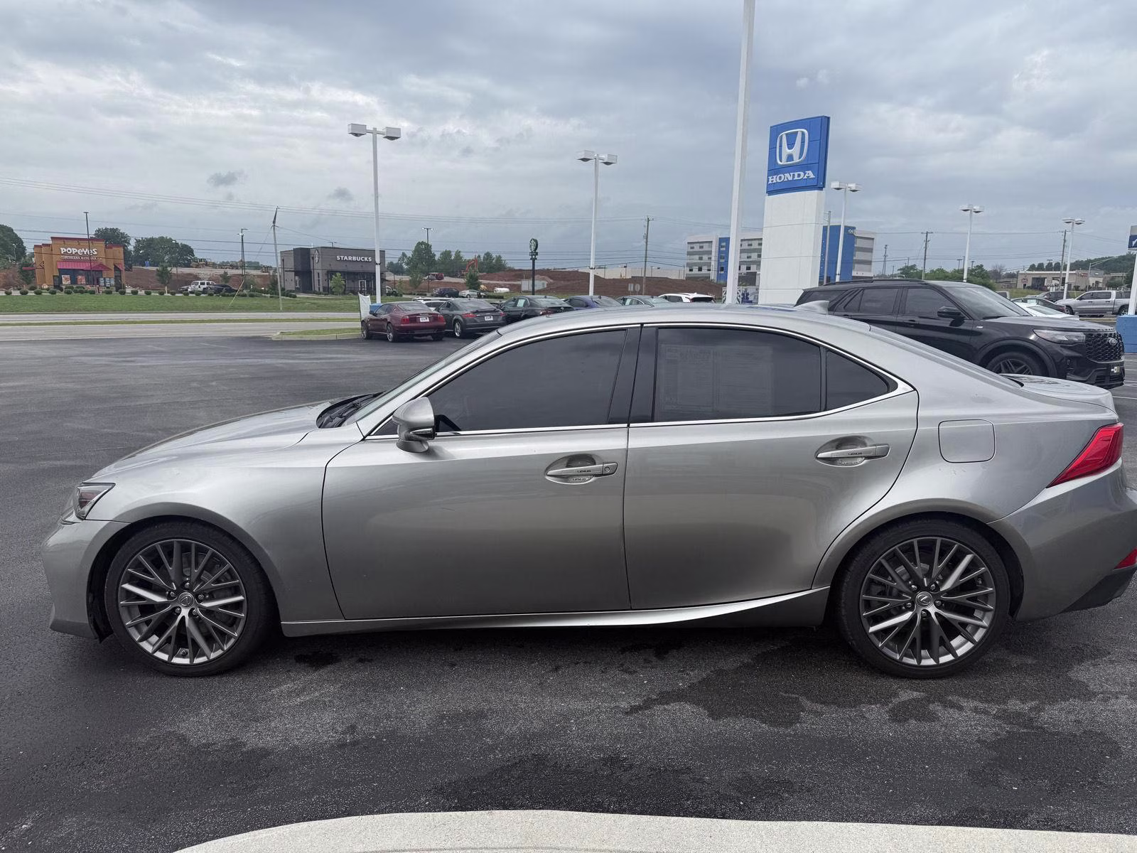2017 Silver Lining Metallic Lexus IS IS Turbo RWD Sedan