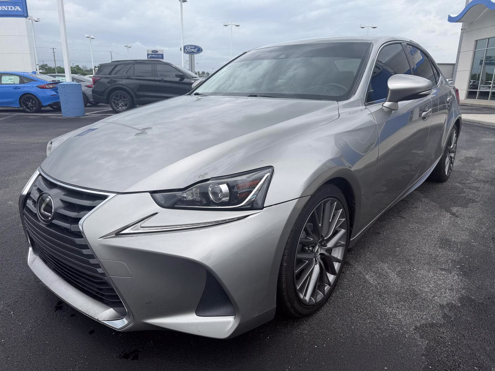 2017 Silver Lining Metallic Lexus IS IS Turbo RWD Sedan