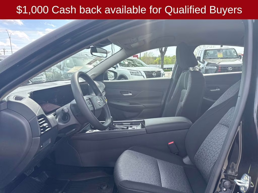 2026 Super Black Nissan Sentra SV FWD Sedan