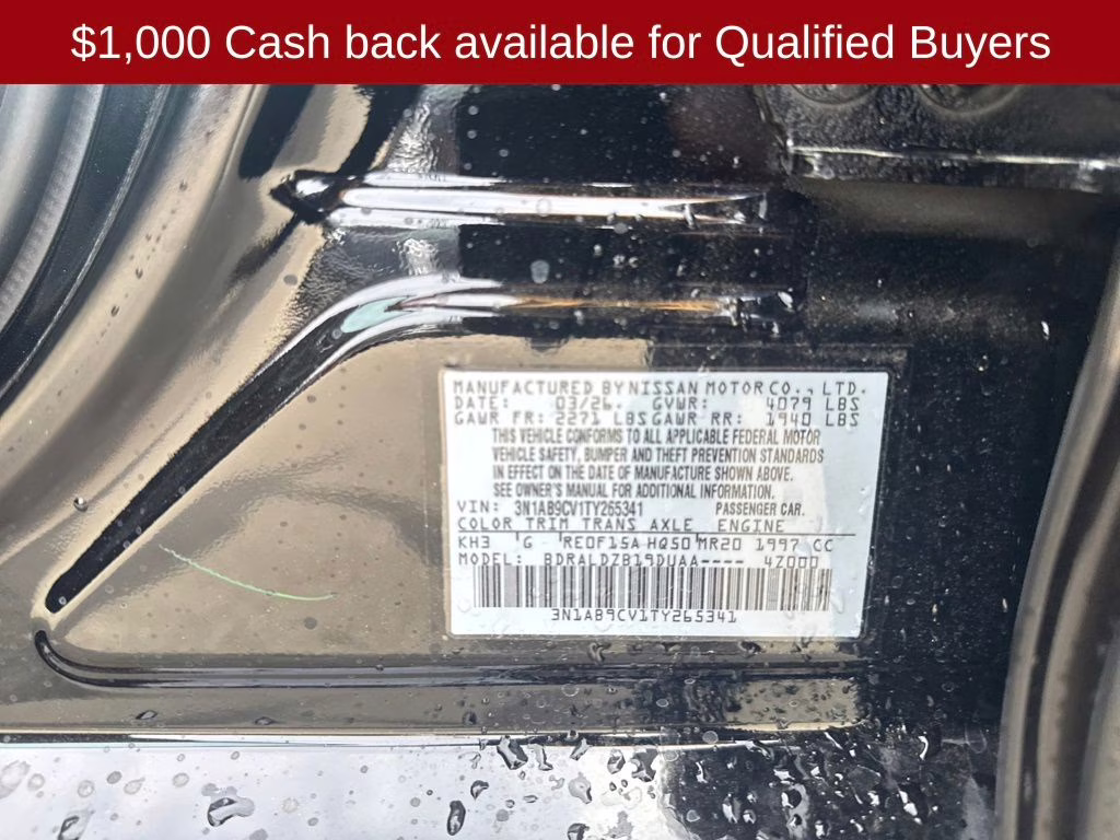 2026 Super Black Nissan Sentra SV FWD Sedan