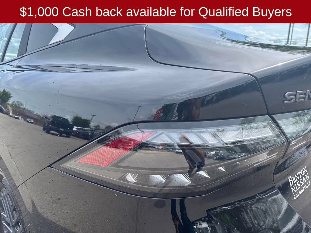 2026 Super Black Nissan Sentra SV FWD Sedan