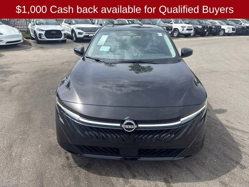 2026 Super Black Nissan Sentra SV FWD Sedan
